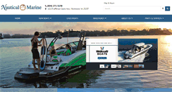 Desktop Screenshot of nauticalmarine.com
